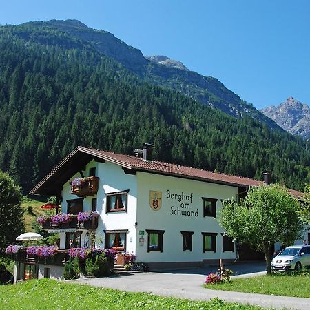 Berghof Am Schwand Hinterhornbach Exterior foto