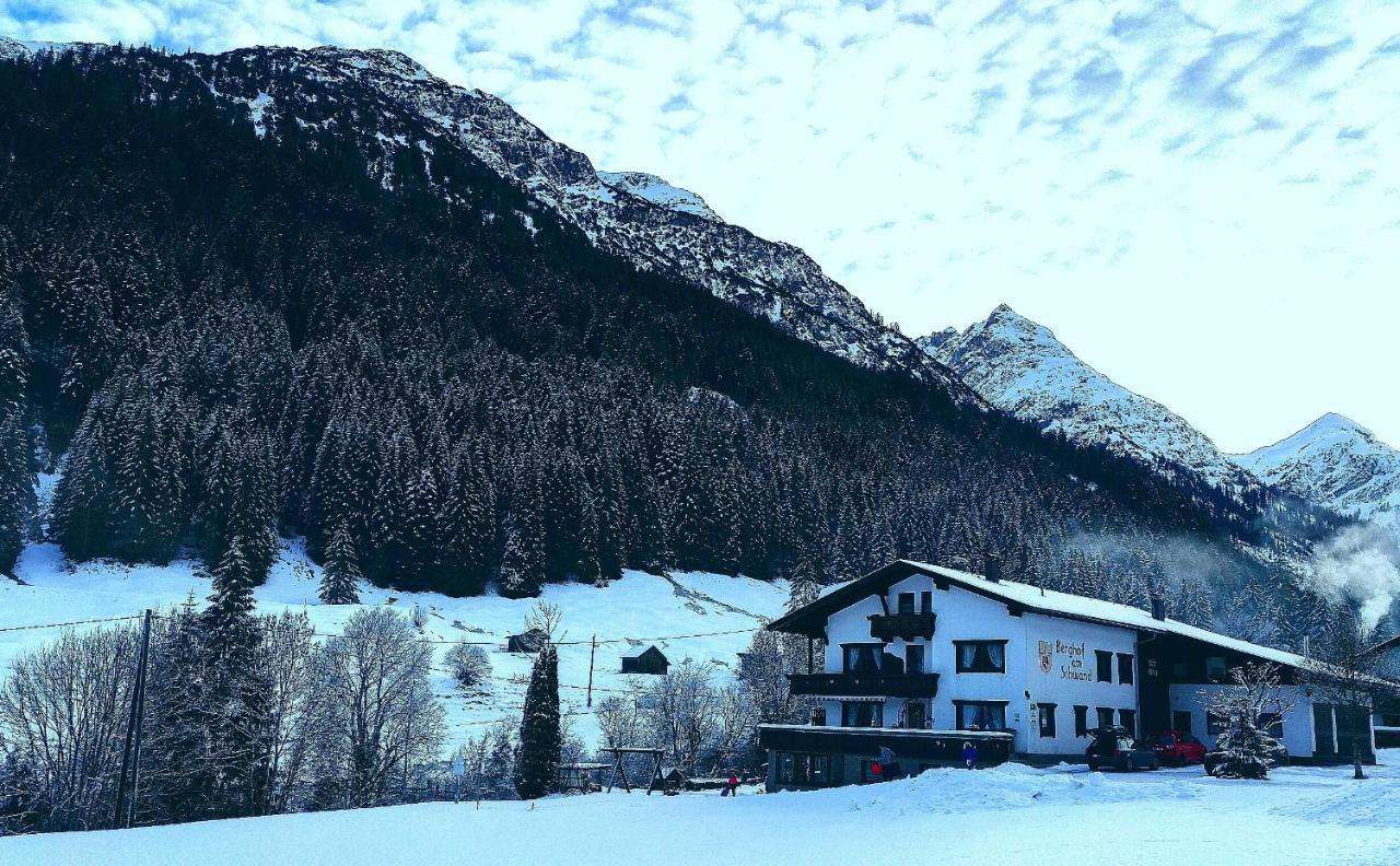 Berghof Am Schwand Hinterhornbach Exterior foto